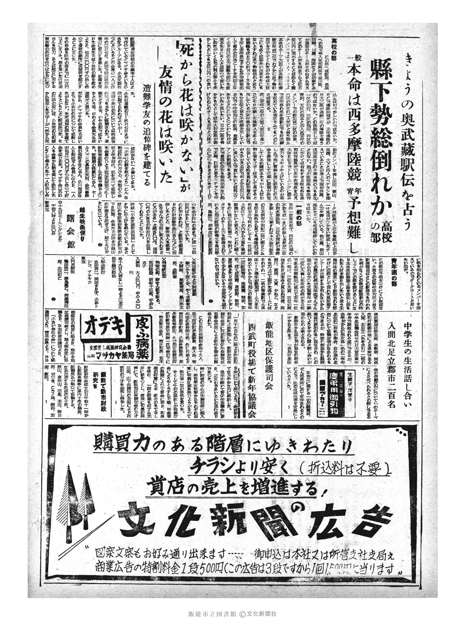 昭和33年1月19日2面 (第2794号) 