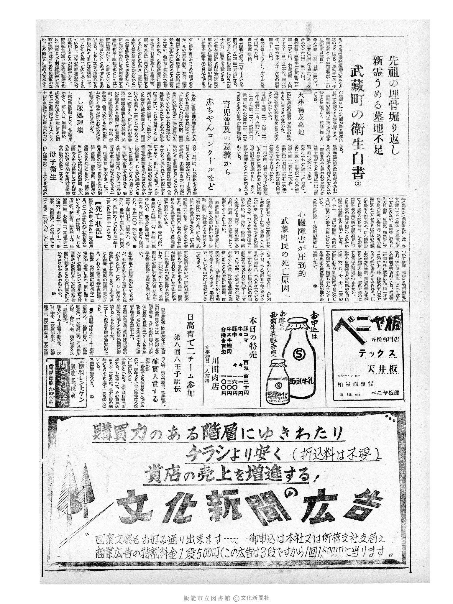 昭和33年2月6日2面 (第2812号) 