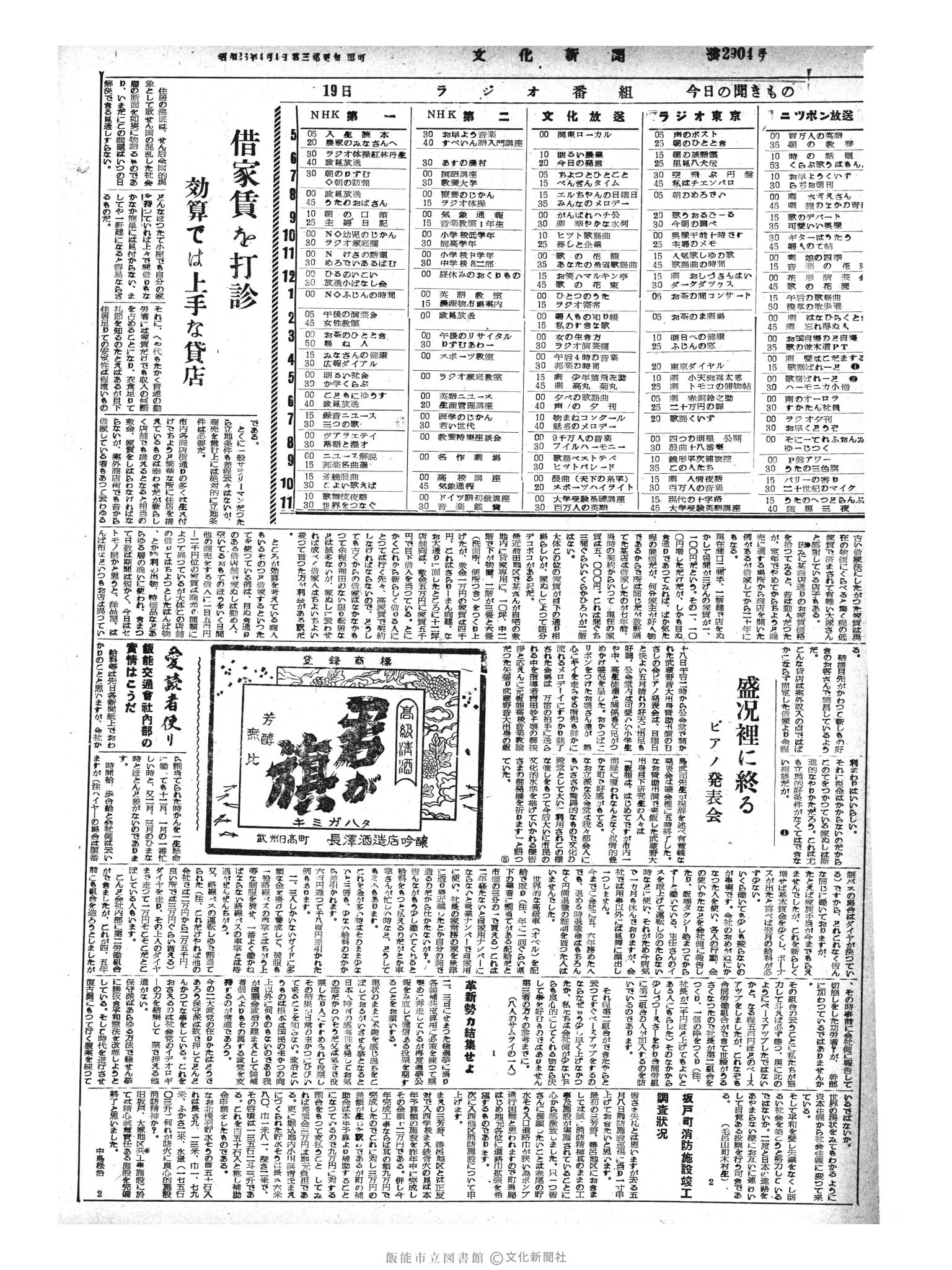 昭和33年5月19日4面 (第2904号) 