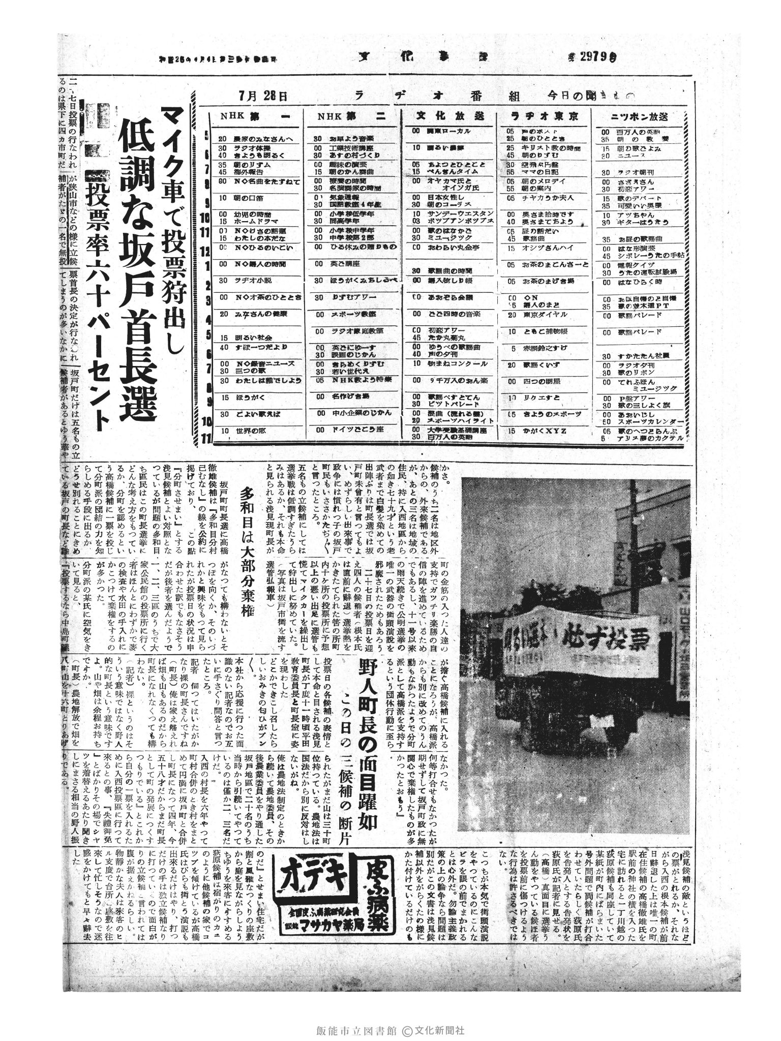 昭和33年7月28日4面 (第2976号) 