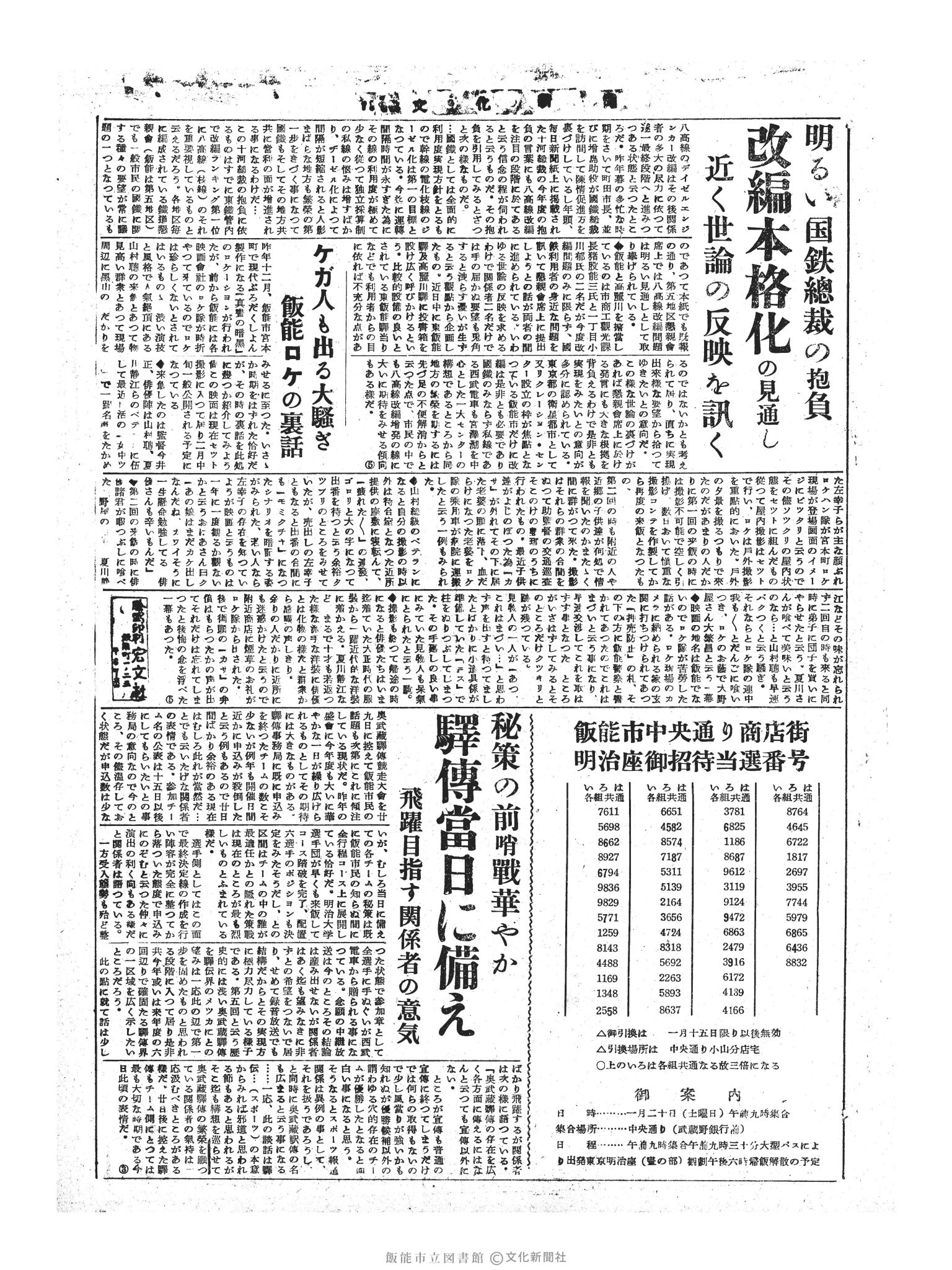 昭和31年1月11日3面 (第2038号) 