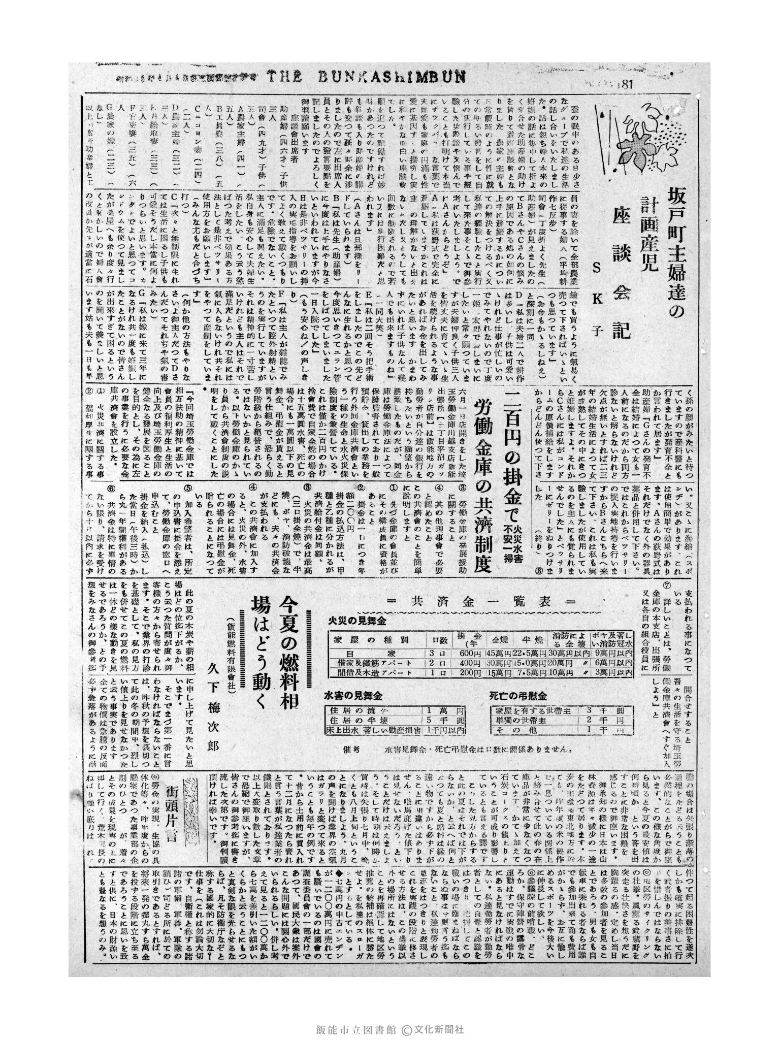 昭和31年6月2日3面 (第2181号) 