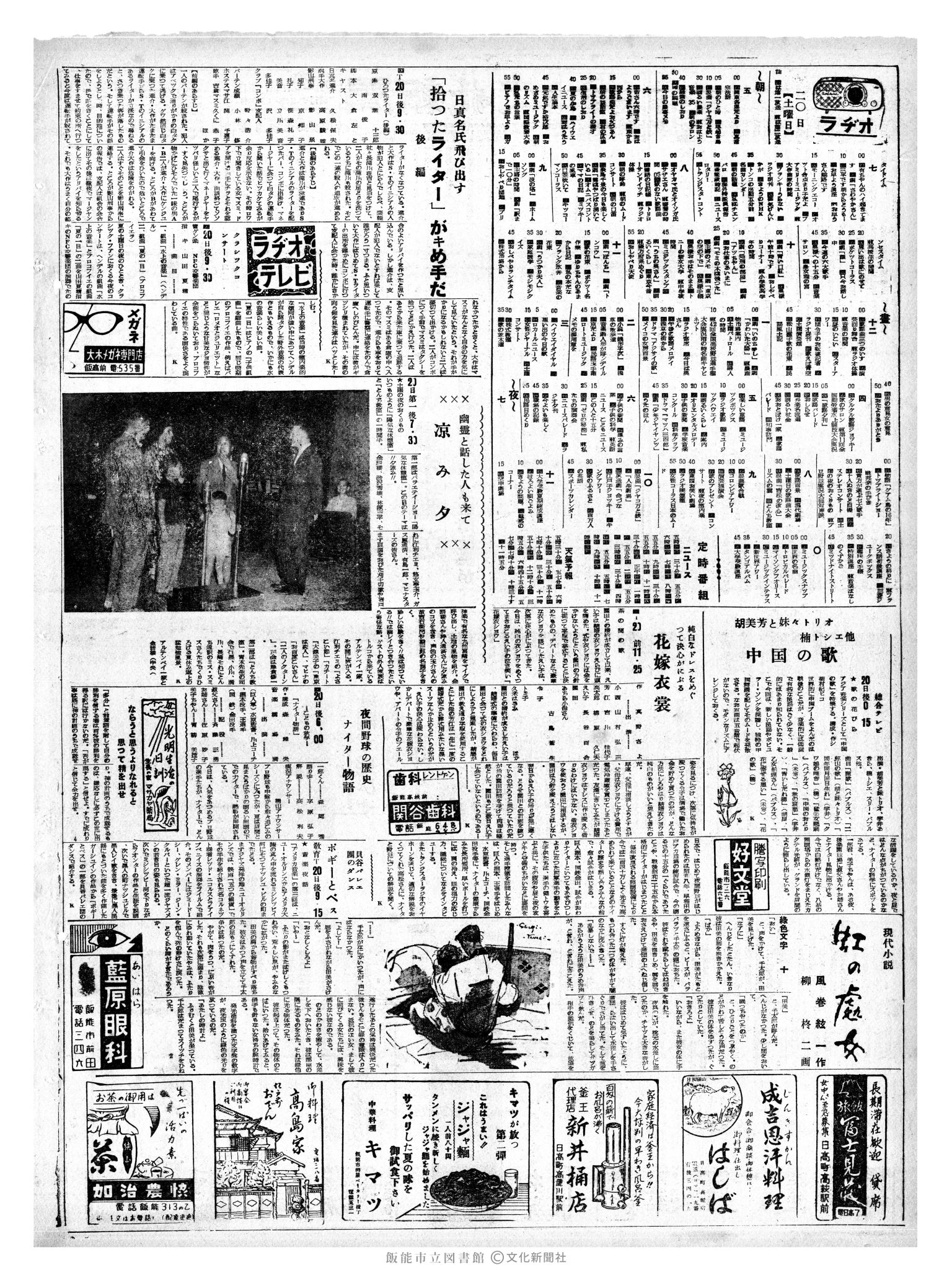 昭和35年8月20日2面 (第3615号) 